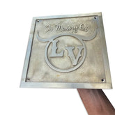 Memorial Brass Plaque Plate MBP73